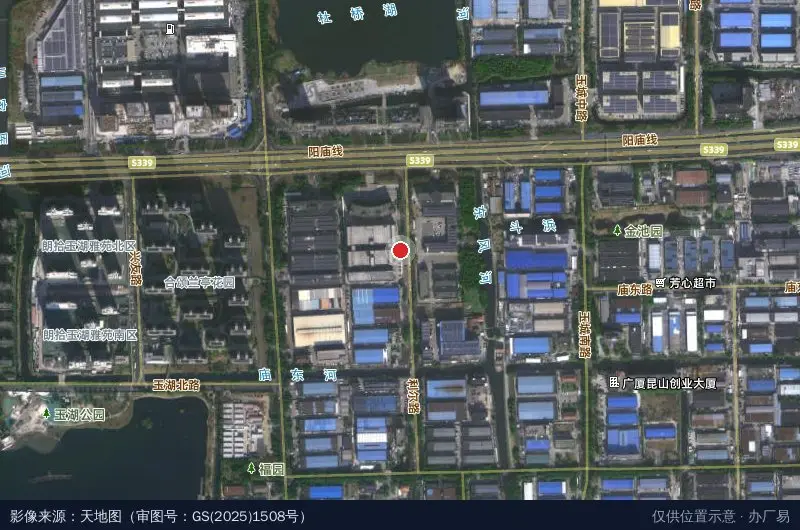 巴城镇厂房实景：昆山巴城镇 厂房出租3000㎡ 砖混结构 产证齐全 双层（第1张）