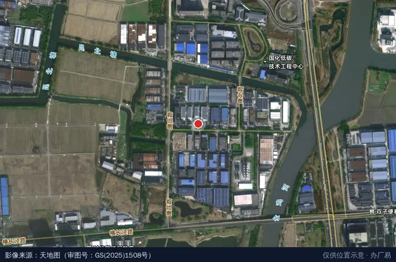 欣容耀科技产业园卫星位置示意图