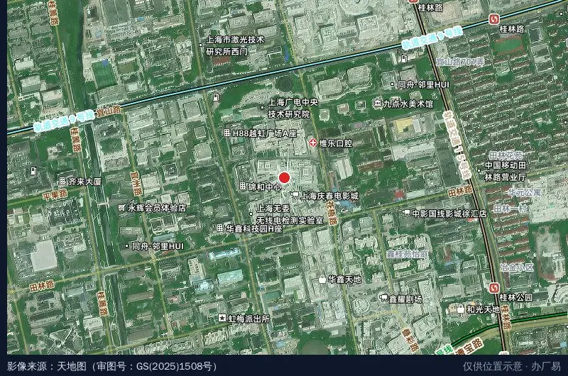 越界锦和尚城卫星位置示意图