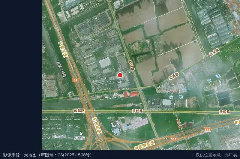 互邦科技园卫星位置示意图