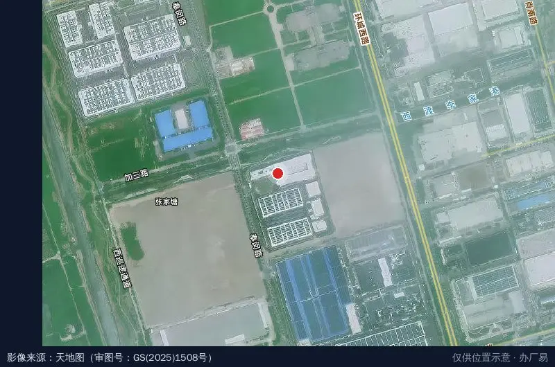 上海泰坦科技生命科技总部园卫星位置示意图