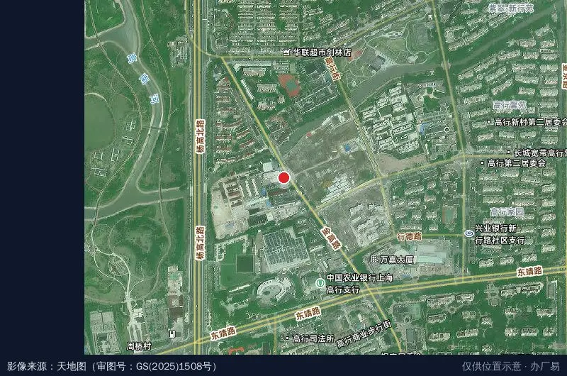 九五科技园卫星位置示意图