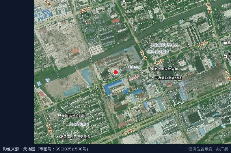 绿能华创科技园卫星位置示意图