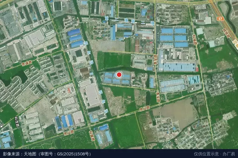 和木智能科技园D库卫星位置示意图