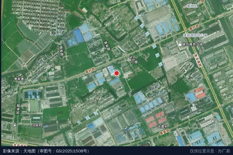 聚海自立科技产业园卫星位置示意图