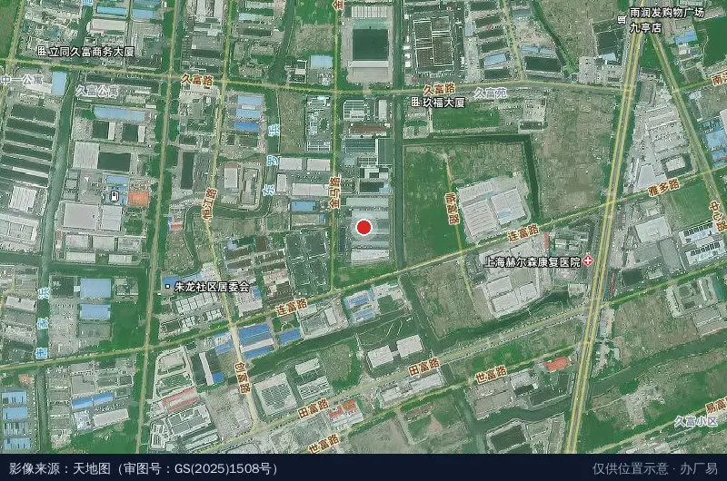 博超生物科技园卫星位置示意图