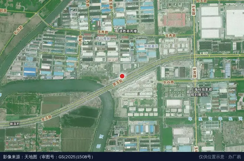 嘉多纳产业园卫星位置示意图