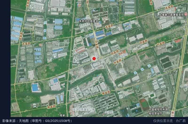 虞乾(中国)智造产业园卫星位置示意图