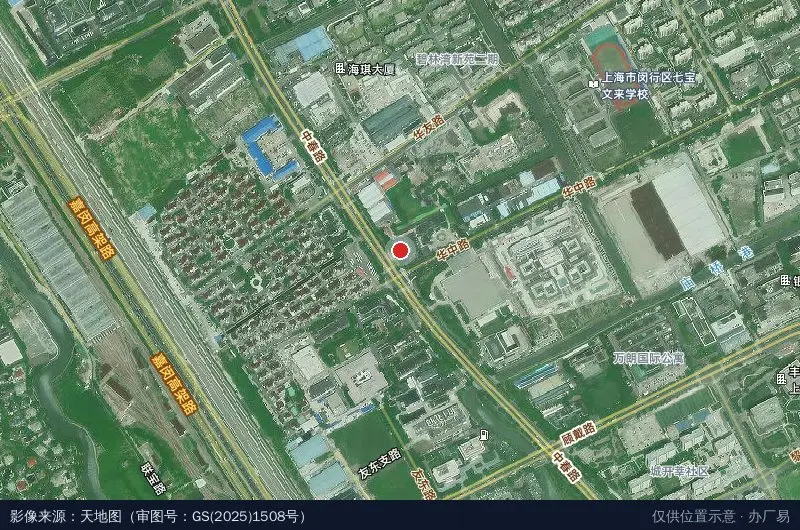 枭逍产业园区卫星位置示意图