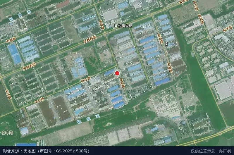 海豪医疗产业园卫星位置示意图