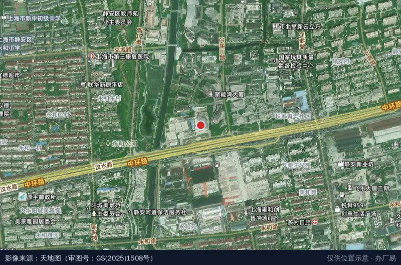 大众数智交通产业园卫星位置示意图