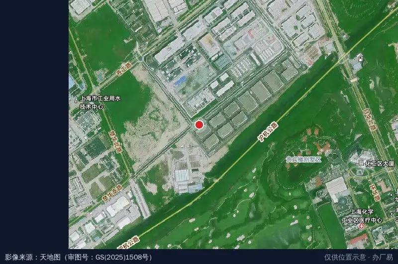 杉谷·东久·生命信使产业园卫星位置示意图