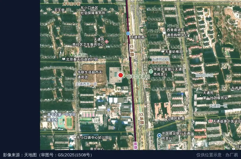 未来城科技园卫星位置示意图