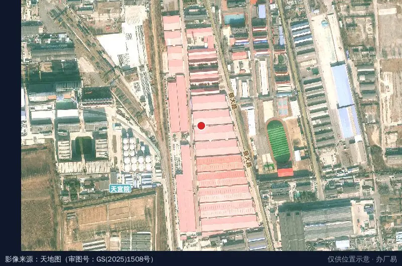 百利威南区卫星位置示意图