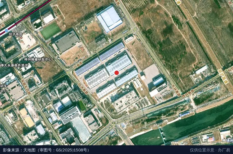 北京亦庄保税物流中心卫星位置示意图