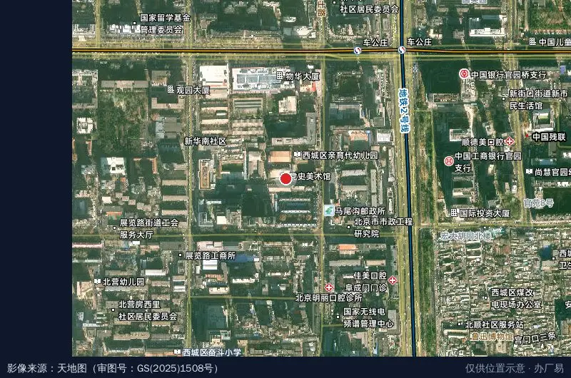 三月数字经济产业园卫星位置示意图
