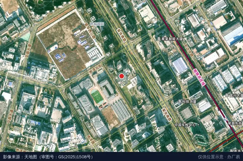 北京经济技术开发区科技创新企业商会卫星位置示意图