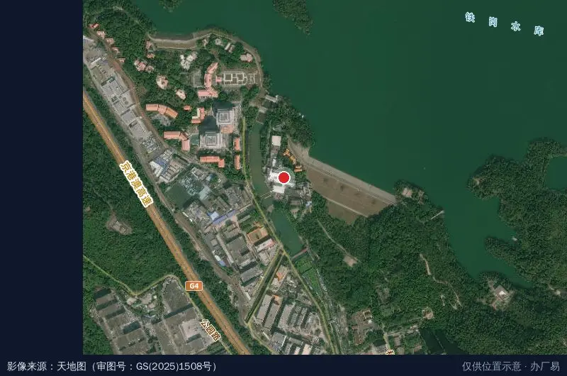 创富工业园卫星位置示意图