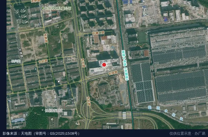 振为科技园卫星位置示意图