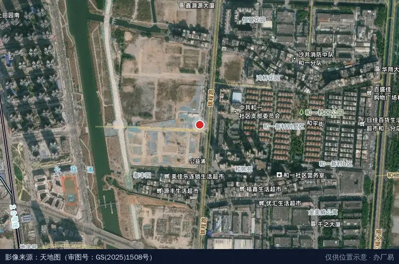 深港智汇产业园(和一)卫星位置示意图