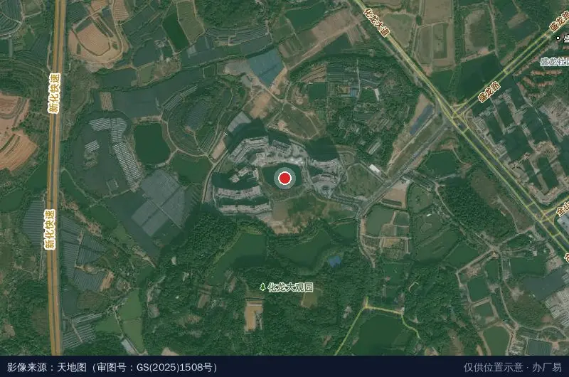 海大科学园卫星位置示意图