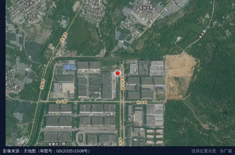 创欣国际物流基地卫星位置示意图
