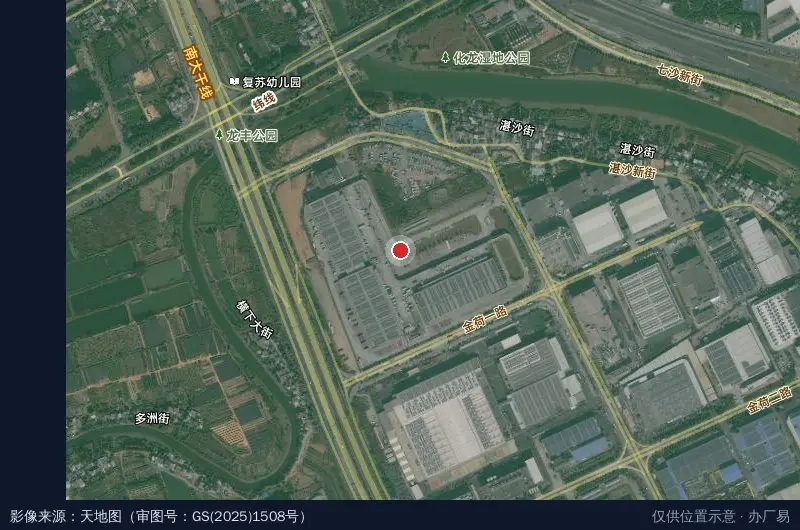 时代宝湾卫星位置示意图