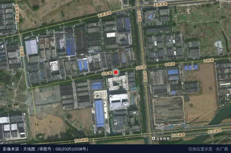 瑞徕生物科技产业园卫星位置示意图