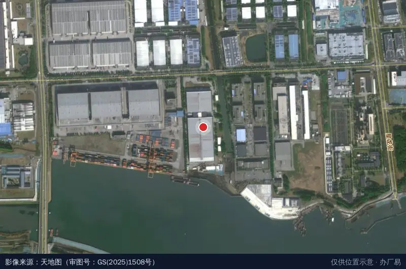 星马科技产业园卫星位置示意图