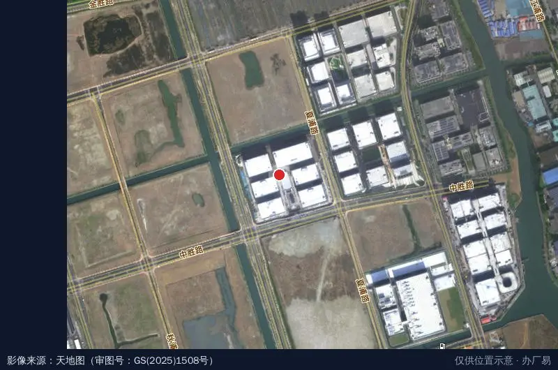 金光科技产业园卫星位置示意图