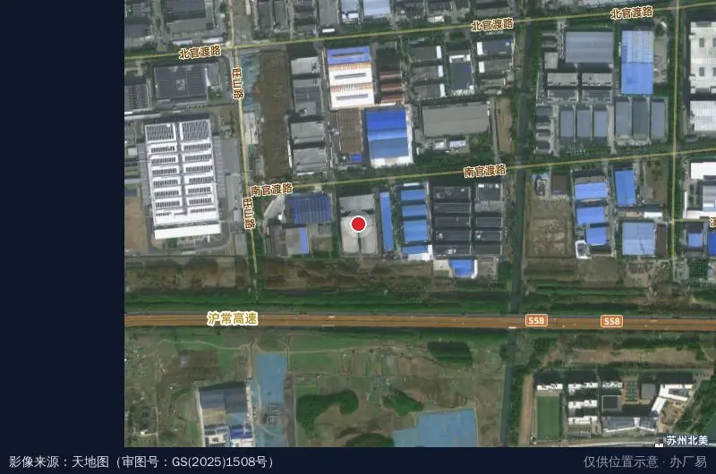 亿特隆科技产业园卫星位置示意图