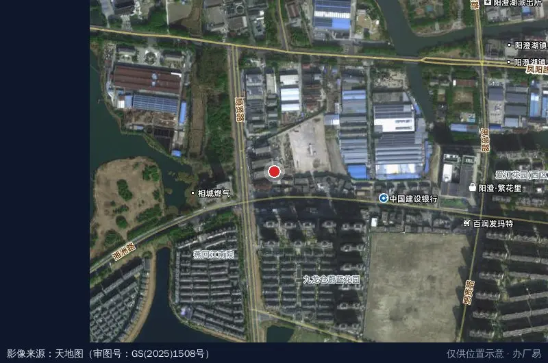 京东物流(紫薇园营业部)卫星位置示意图