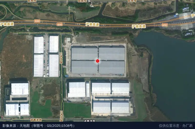 易商汾湖物流园(ESR Foho Park)卫星位置示意图