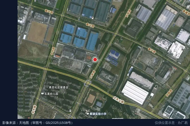 智启产业园(装修中)卫星位置示意图