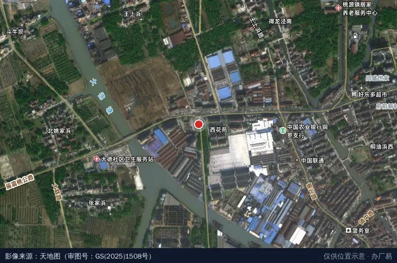 循环经济区卫星位置示意图