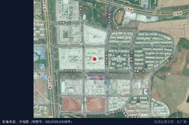 白鹭湾科技生态园D区卫星位置示意图