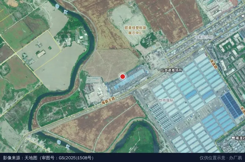 红原任华物流(成都海霸王沙西物流园)卫星位置示意图