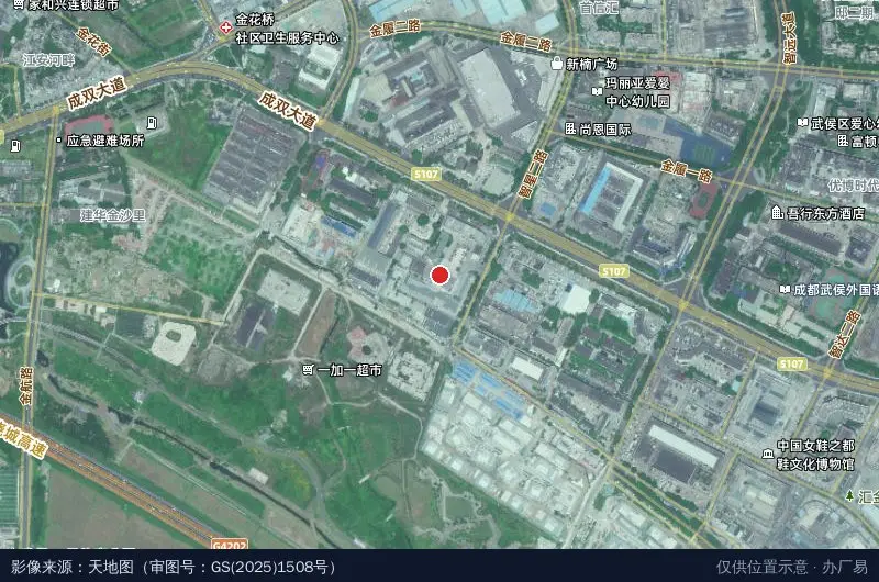 嘉臻储能产业园卫星位置示意图