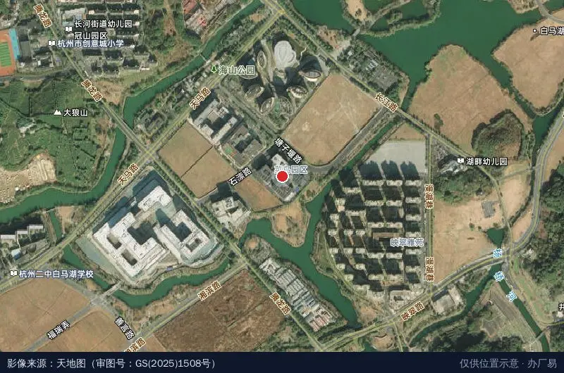 笨鸟Dē空气花园卫星位置示意图