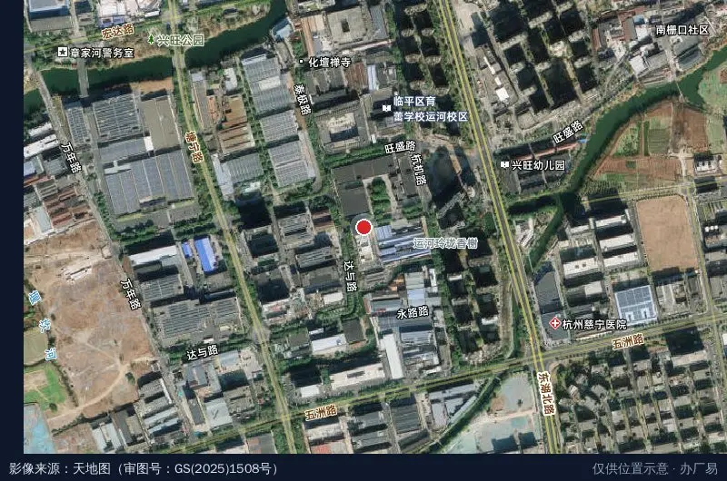 同宇创越科技园卫星位置示意图