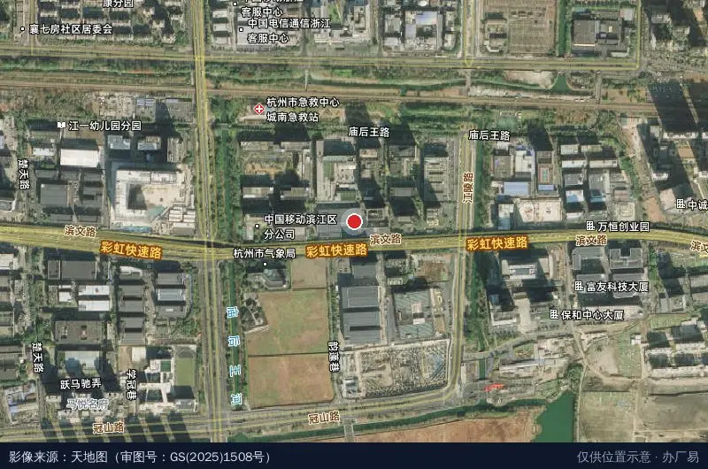 未来硅谷科技园卫星位置示意图
