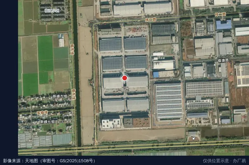 深国际·综合物流港卫星位置示意图