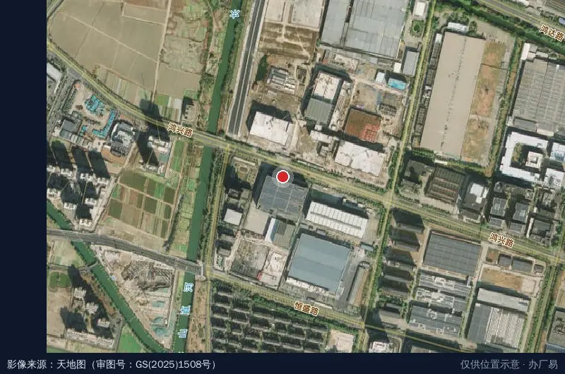 德意江南慧谷产业园卫星位置示意图