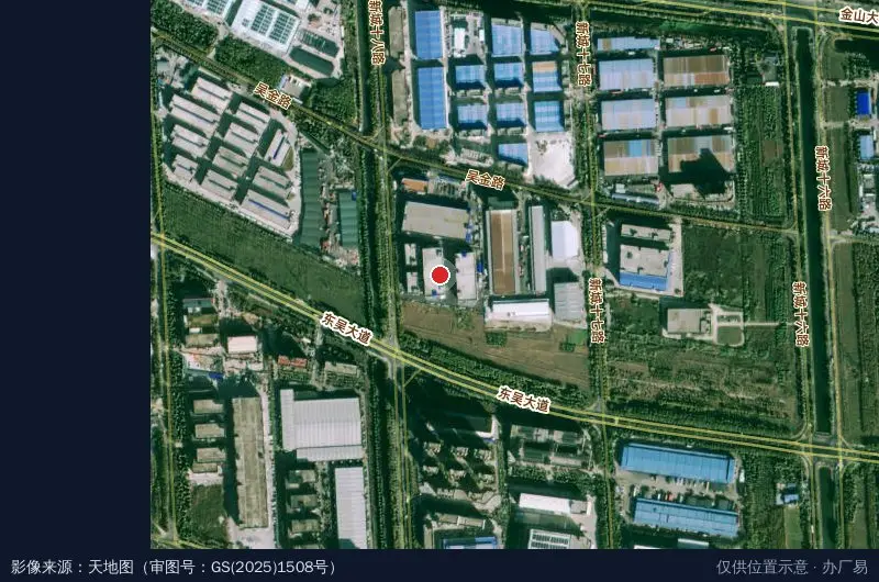 精臣工业园区卫星位置示意图