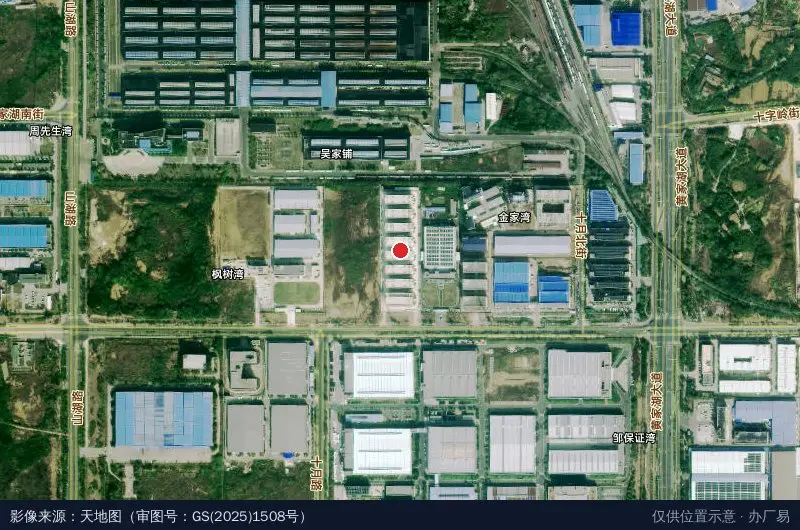 兴晖科技产业园卫星位置示意图