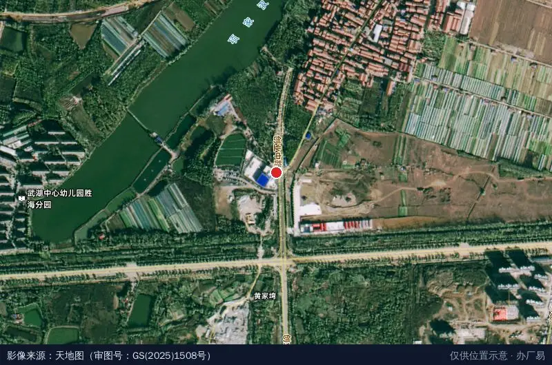 深圳科技产业园(武汉园)招商中心卫星位置示意图