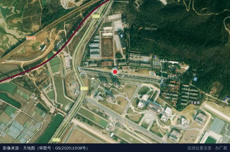 大军山科技创新园(装修中)卫星位置示意图