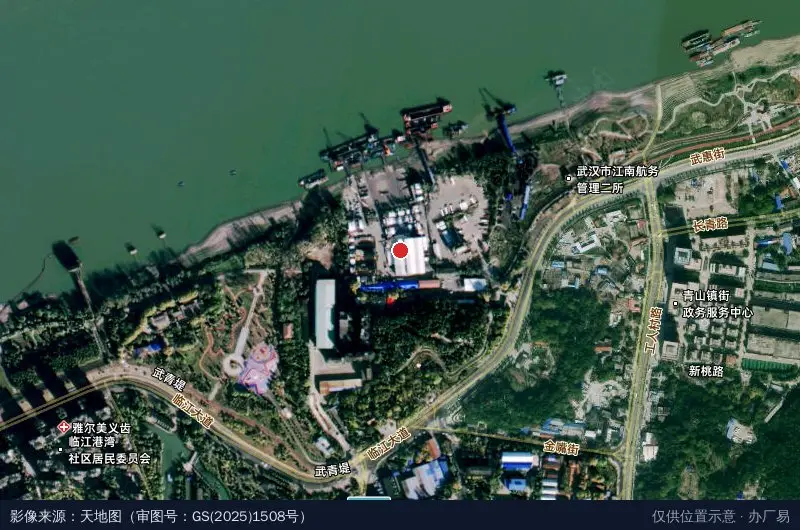 西马物流园卫星位置示意图