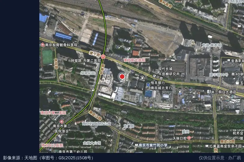 万谷·智慧城市硅巷卫星位置示意图