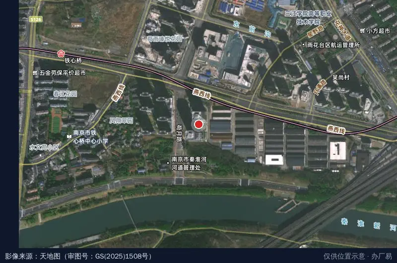 浙大网新人工智能产业园卫星位置示意图